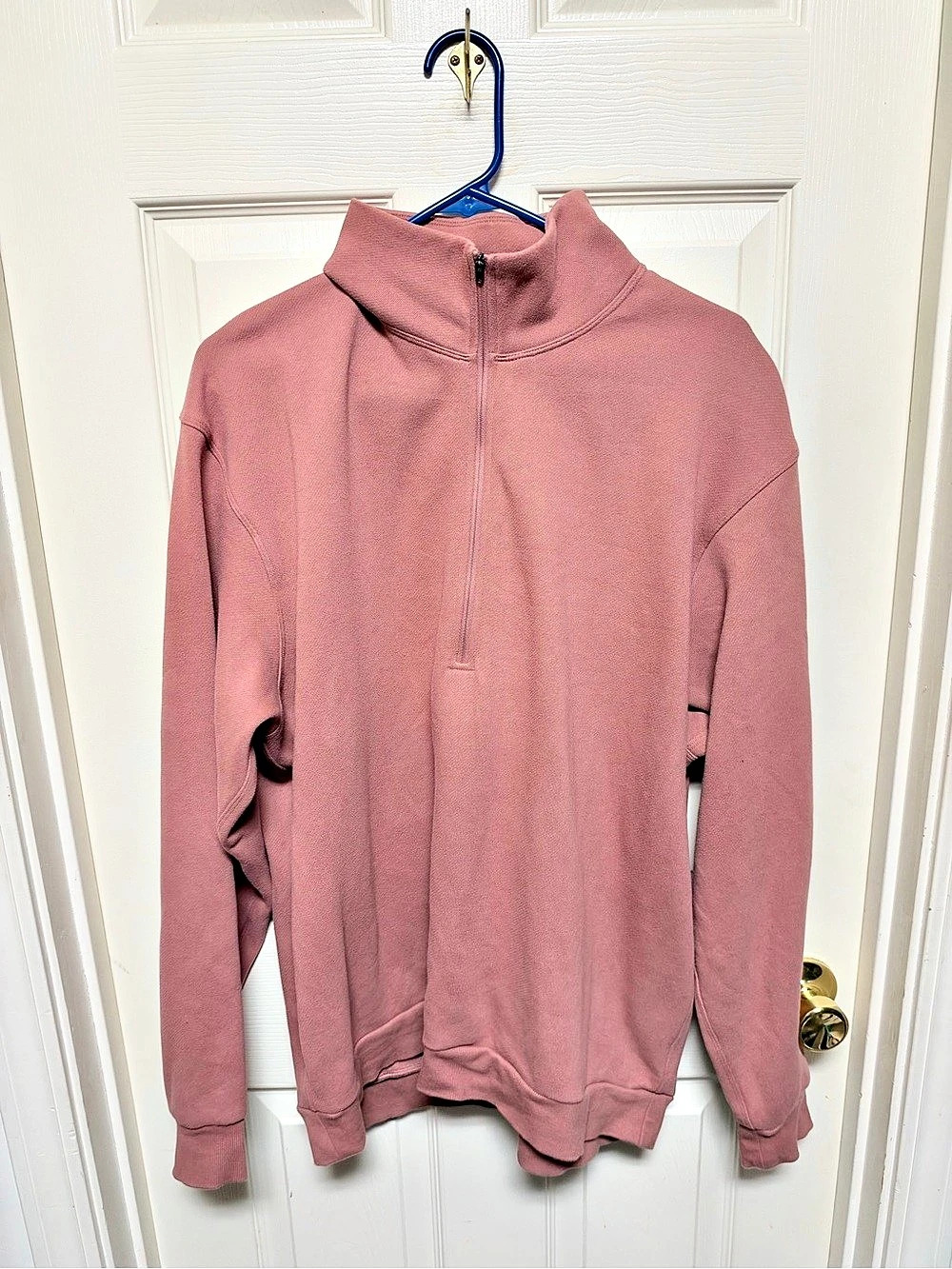 Lululemon Salmon Quarter-Zip Pullover Like New